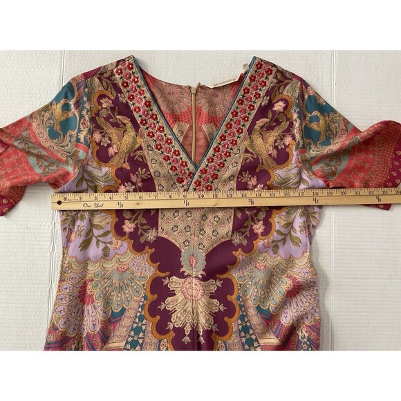 Soft surroundings Parasol dress Siva Magenta XS - Picture 5 of 10